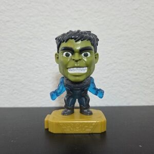 2019 McDonalds Happy Meal Avengers Hulk In Light Up Blue Suit